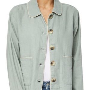 Kensie double pocket shacket